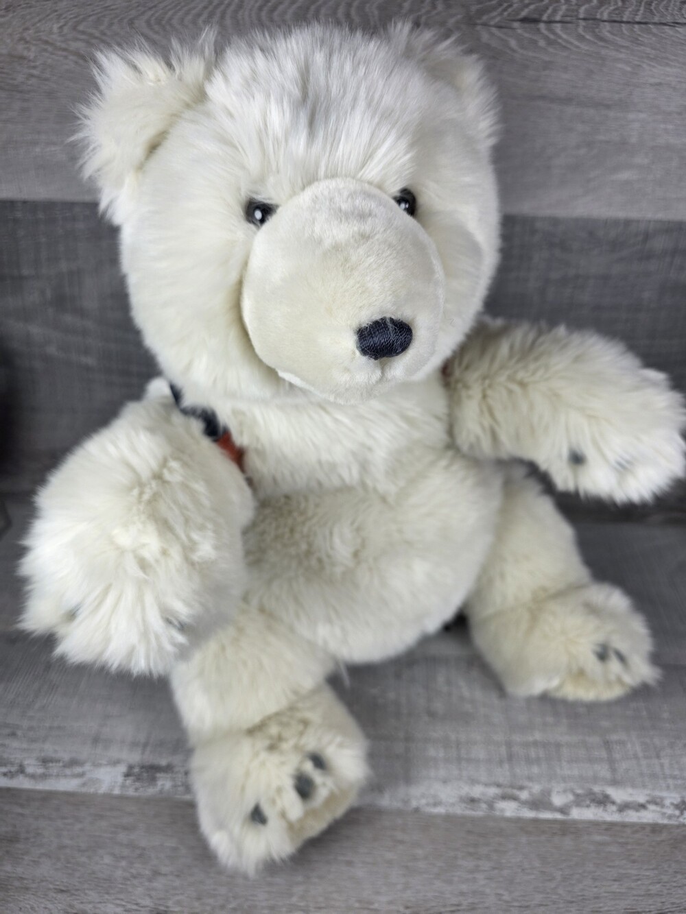 American Eagle Plush Gund 19" Polar Bear w Backpack & AE77 Snowboard Y2K b180
